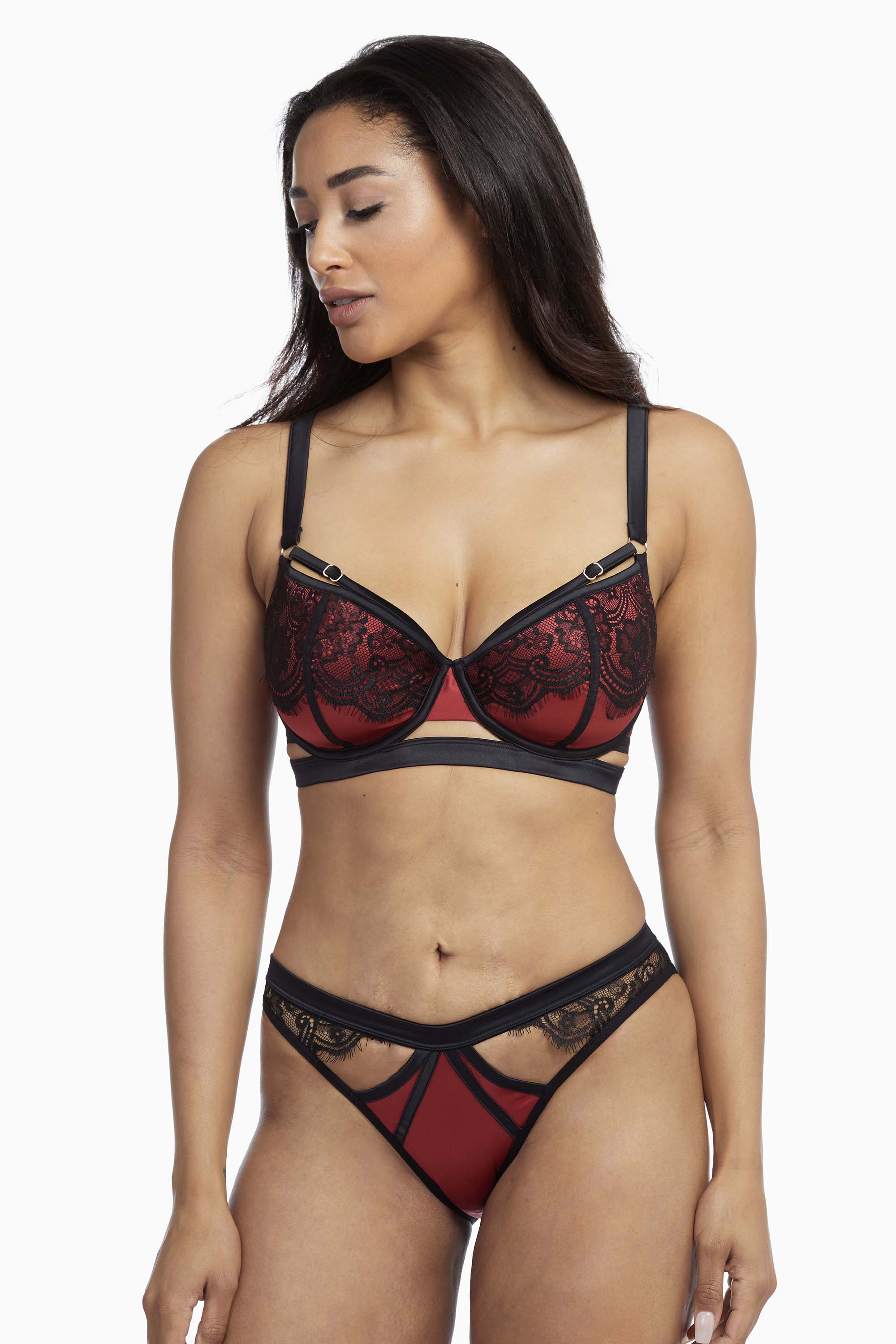 Tasmin Ruby Lace Bra - Image 7