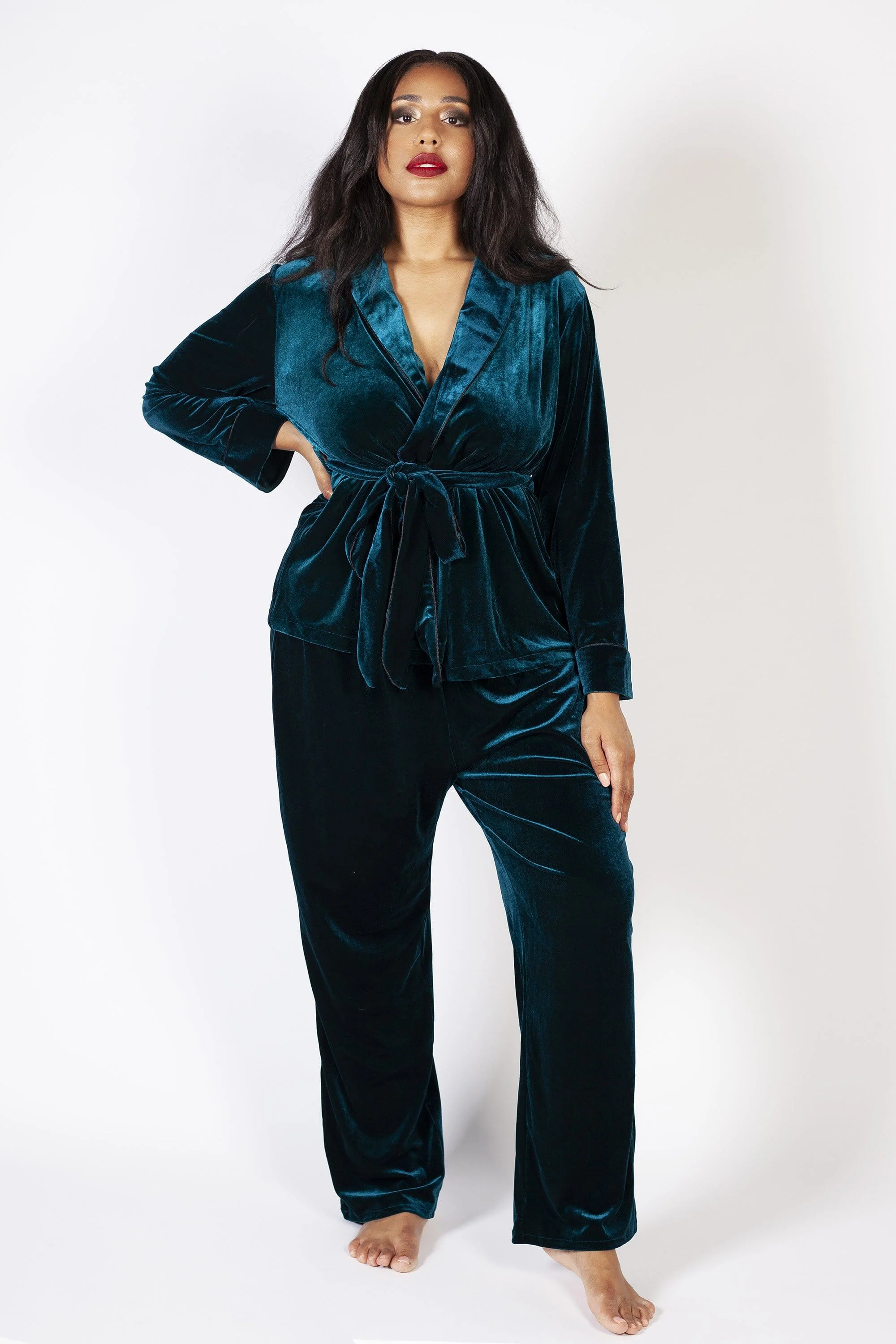 Velvet Pyjama Set - Image 2