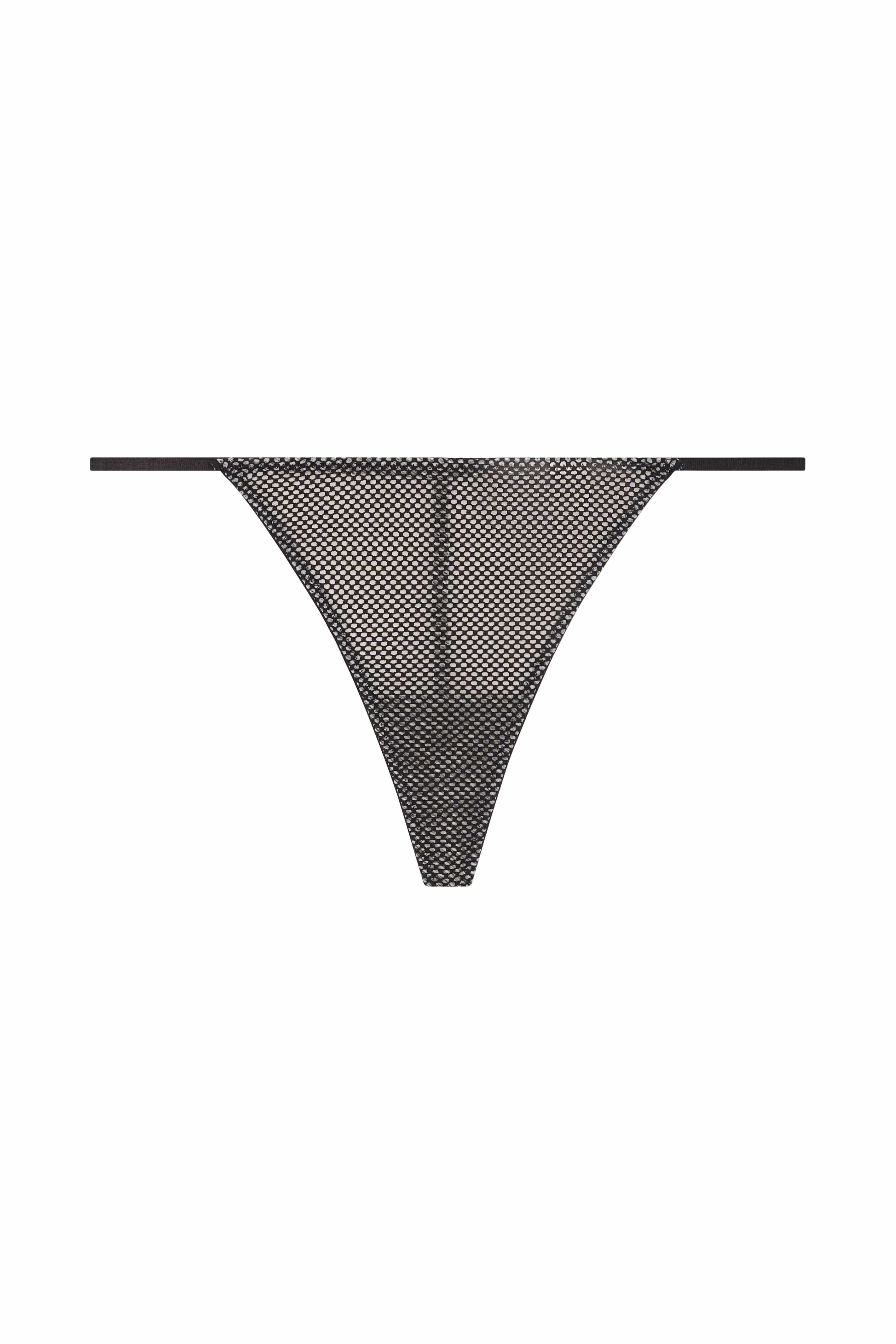 Vidal Black Fishnet Front Thong - Image 3