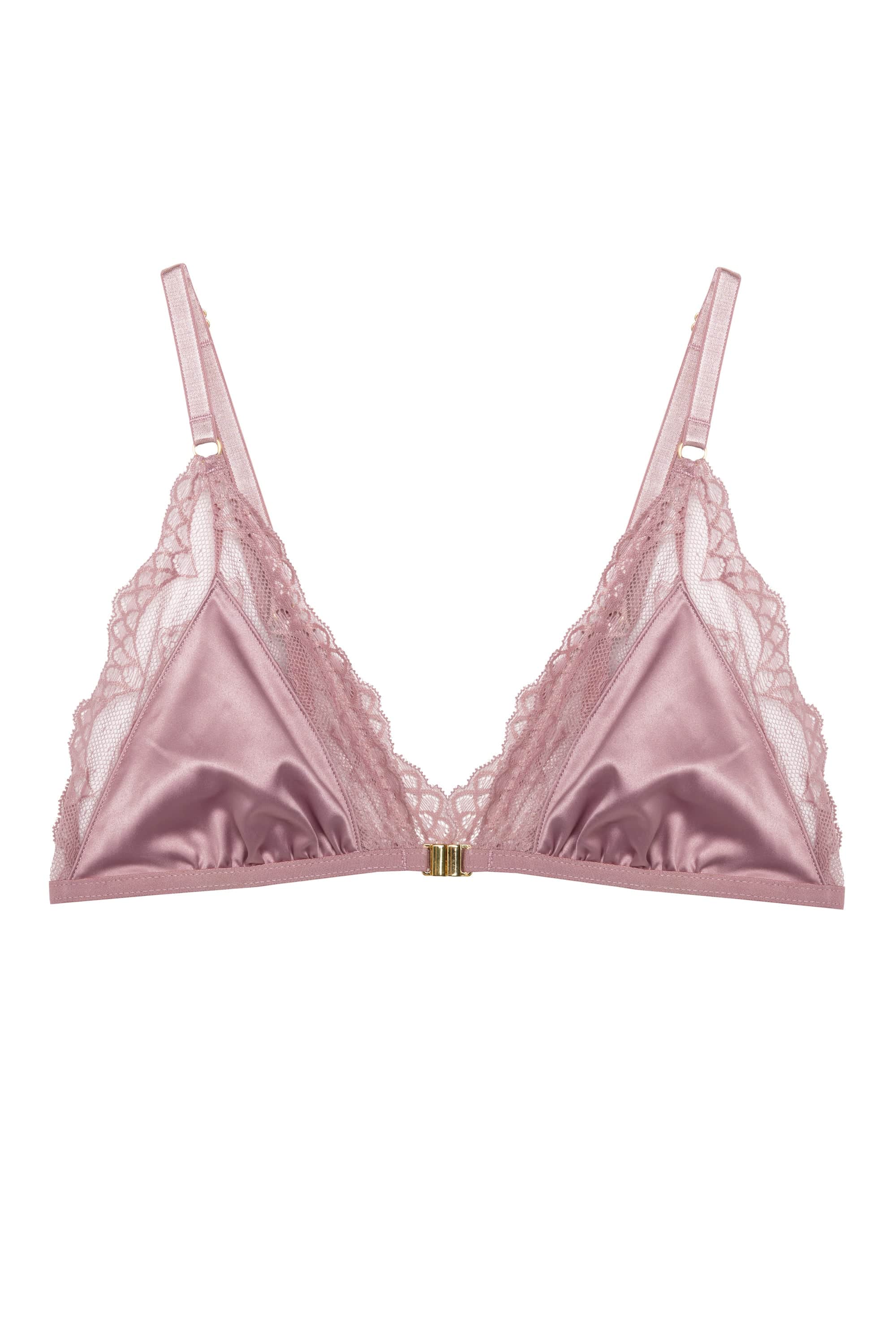 Wish Mink Lace Triangle Bralette - Image 5