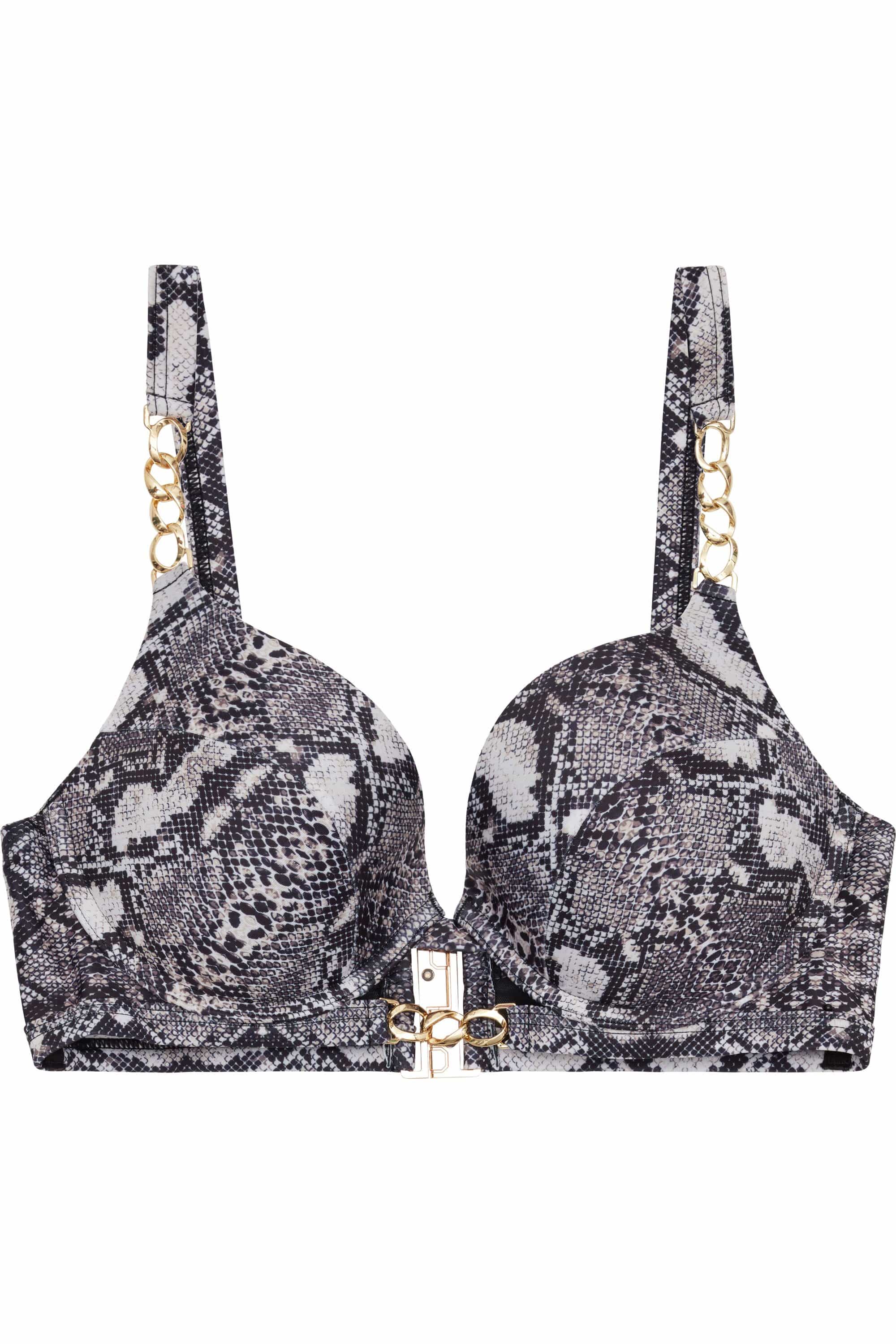 Eco Snakeskin chain push up top B - G - Image 3