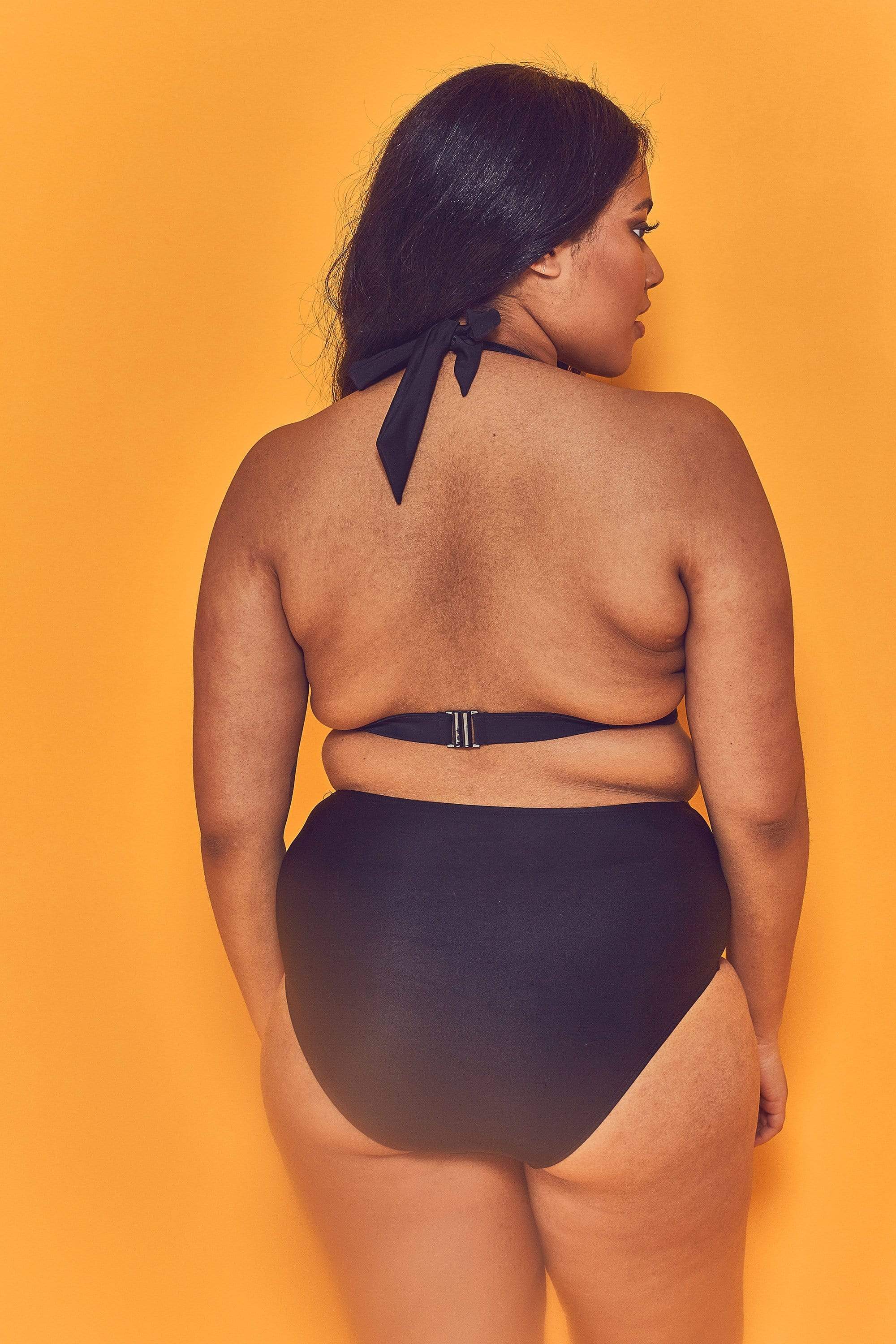 Embroidered High Waist Bikini Brief Curve - Image 2