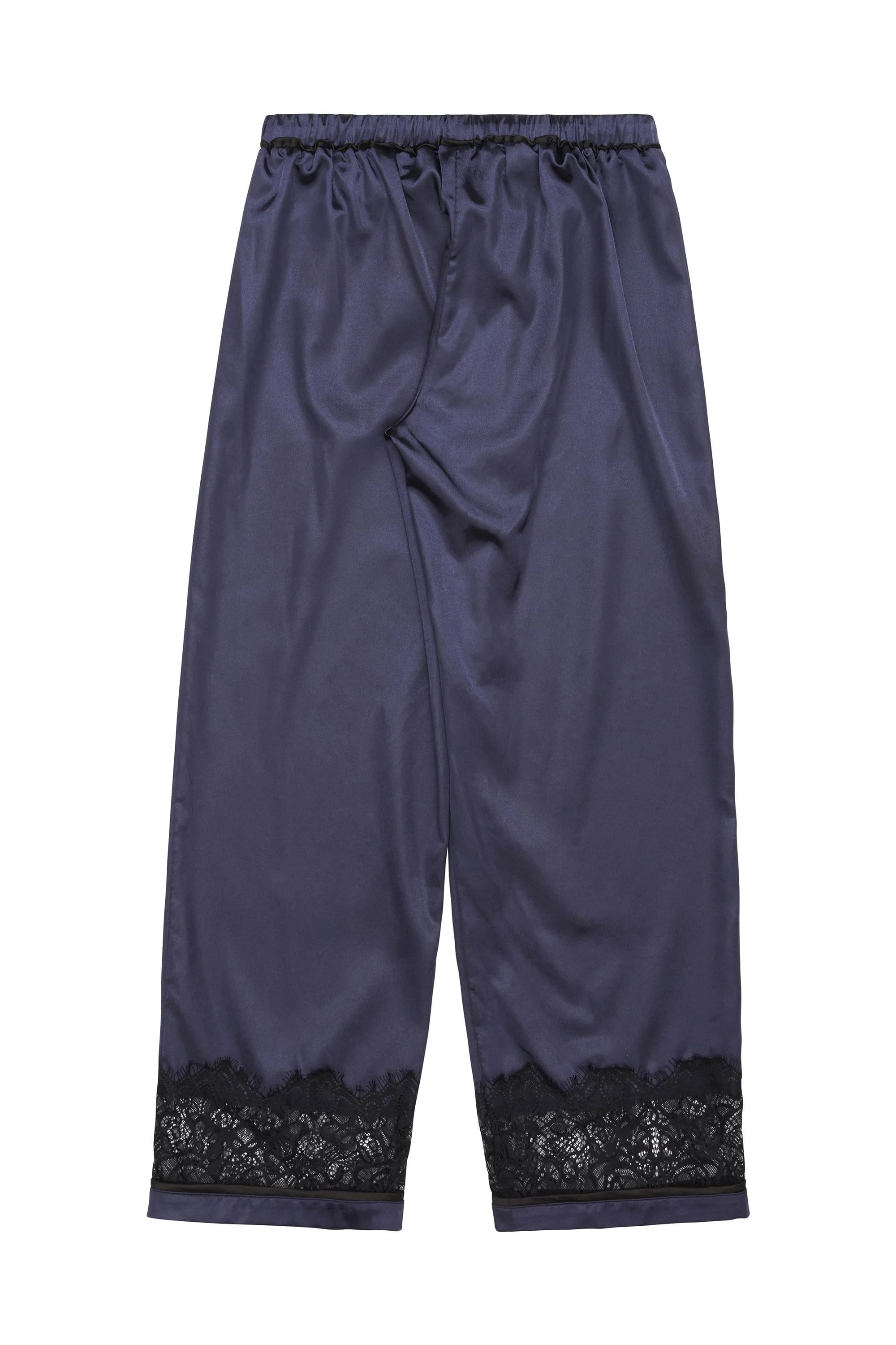 Wolf & Whistle Emmy Satin Lace Trim PJ Set - Image 5