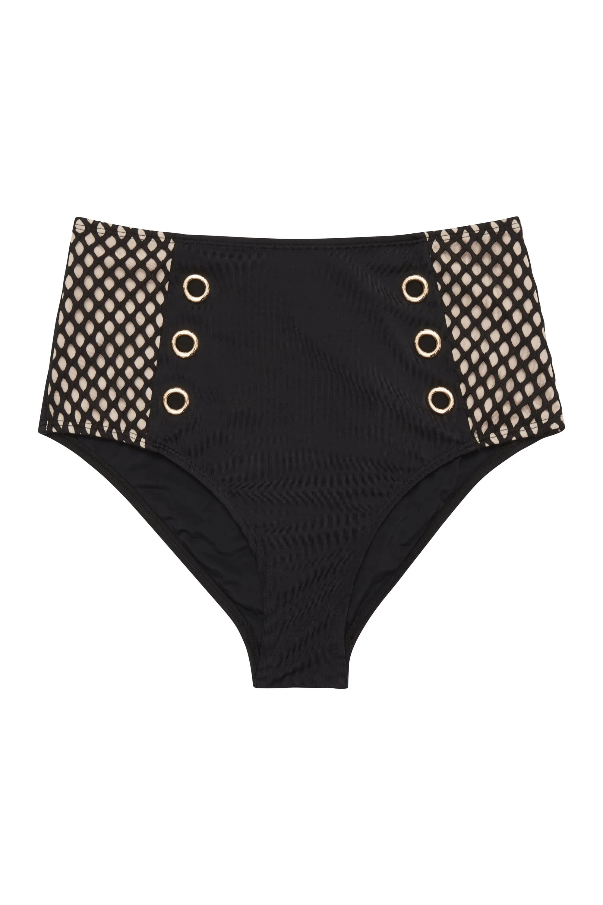 Eyelet high waist bikini brief - Image 5