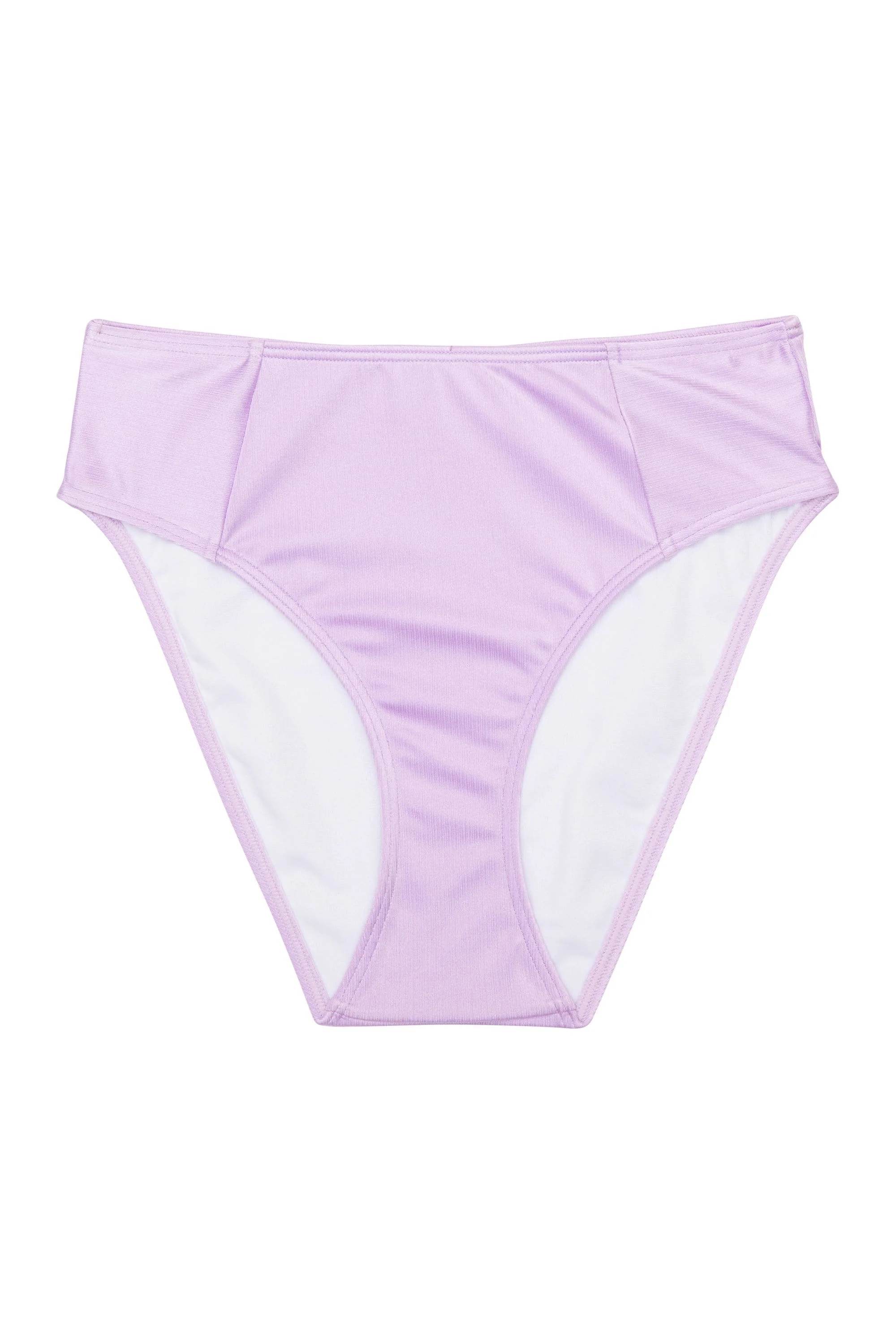 High shine high waist brief lilac - Image 2