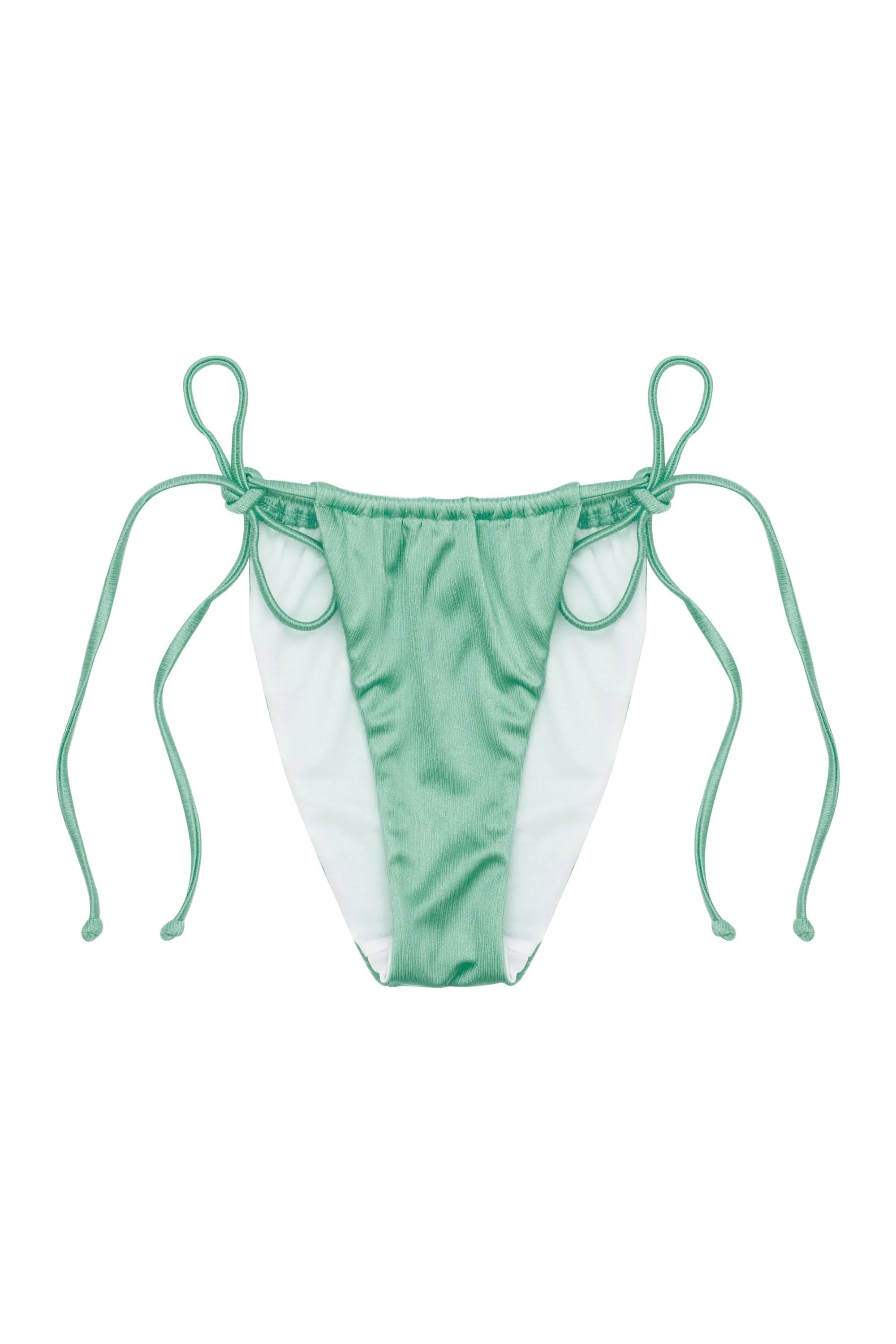 High shine tie side brief mint - Image 2