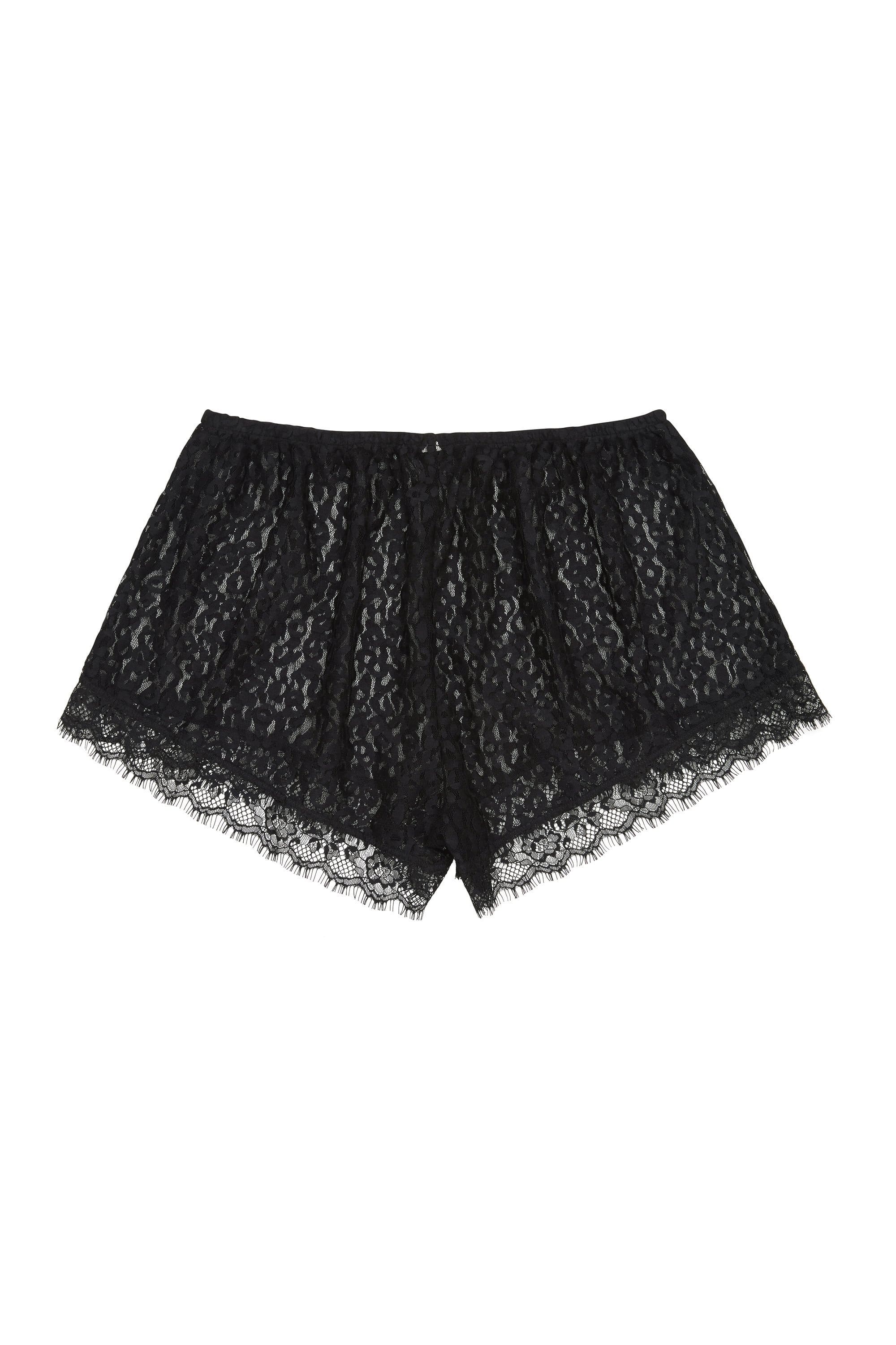 Wolf & Whistle Jenna Leopard Mesh Camisole & Shorts Set - Image 5