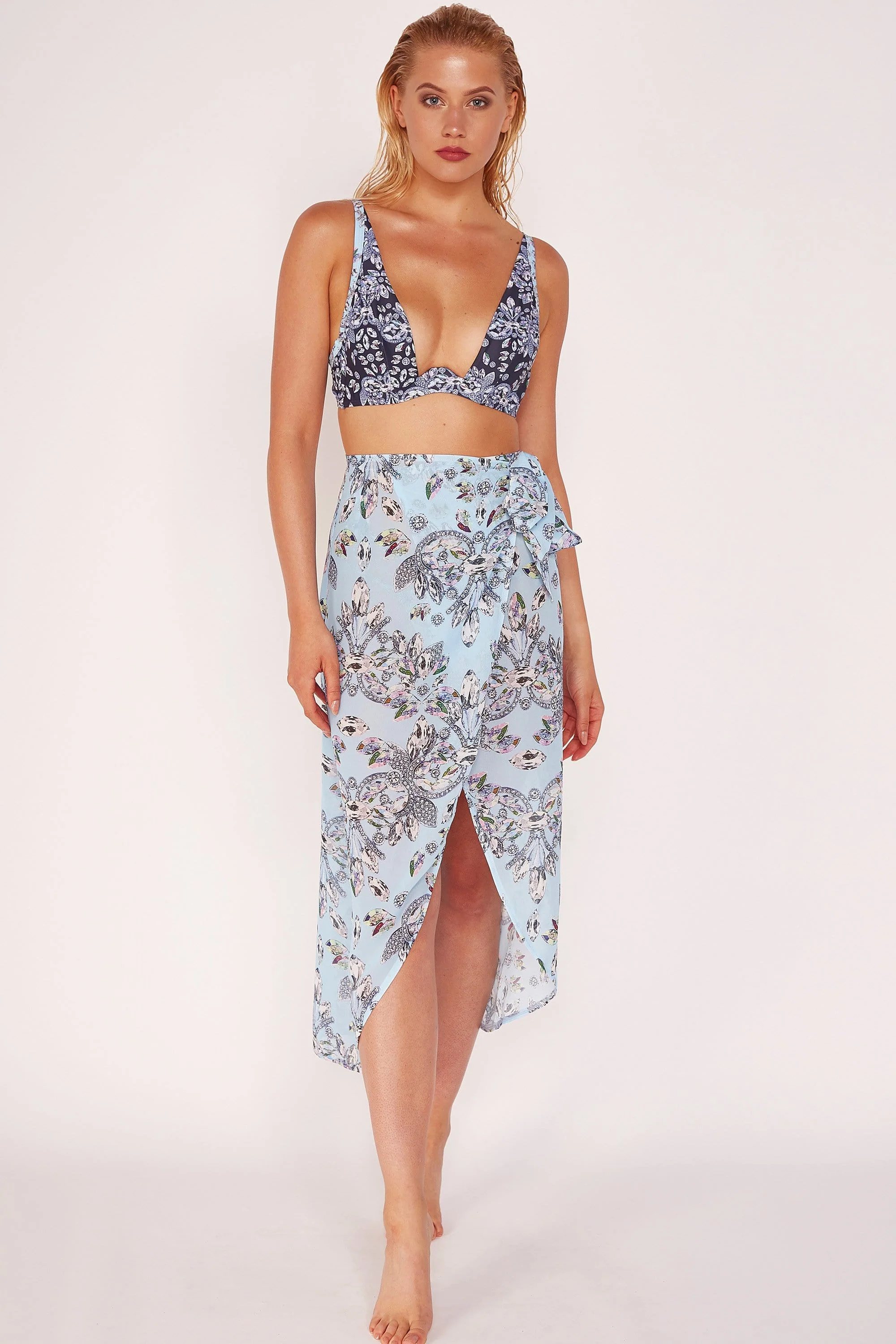 Jewel Baroque Bikini Top - Image 2