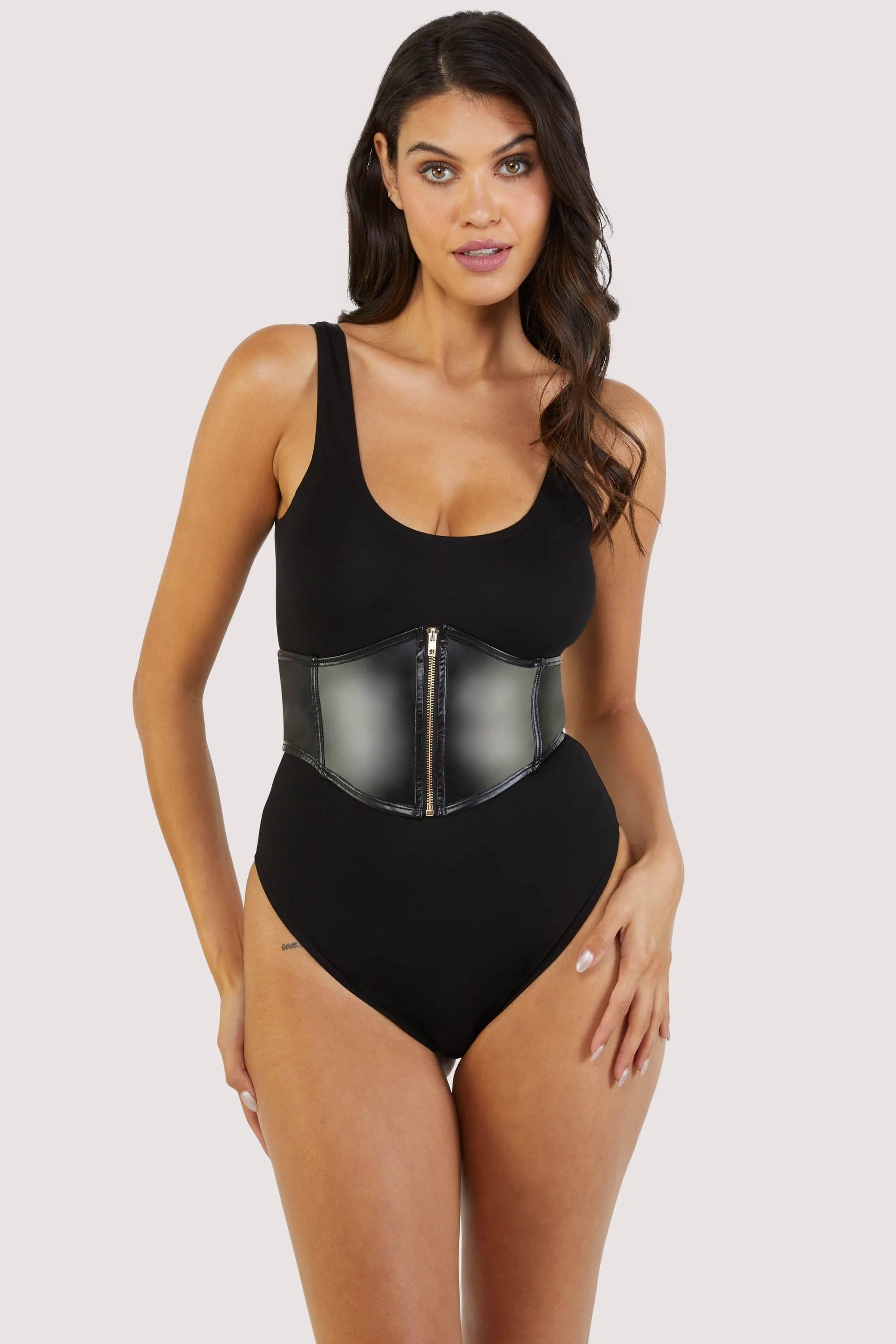 Melody jersey body with PU panel - Image 4
