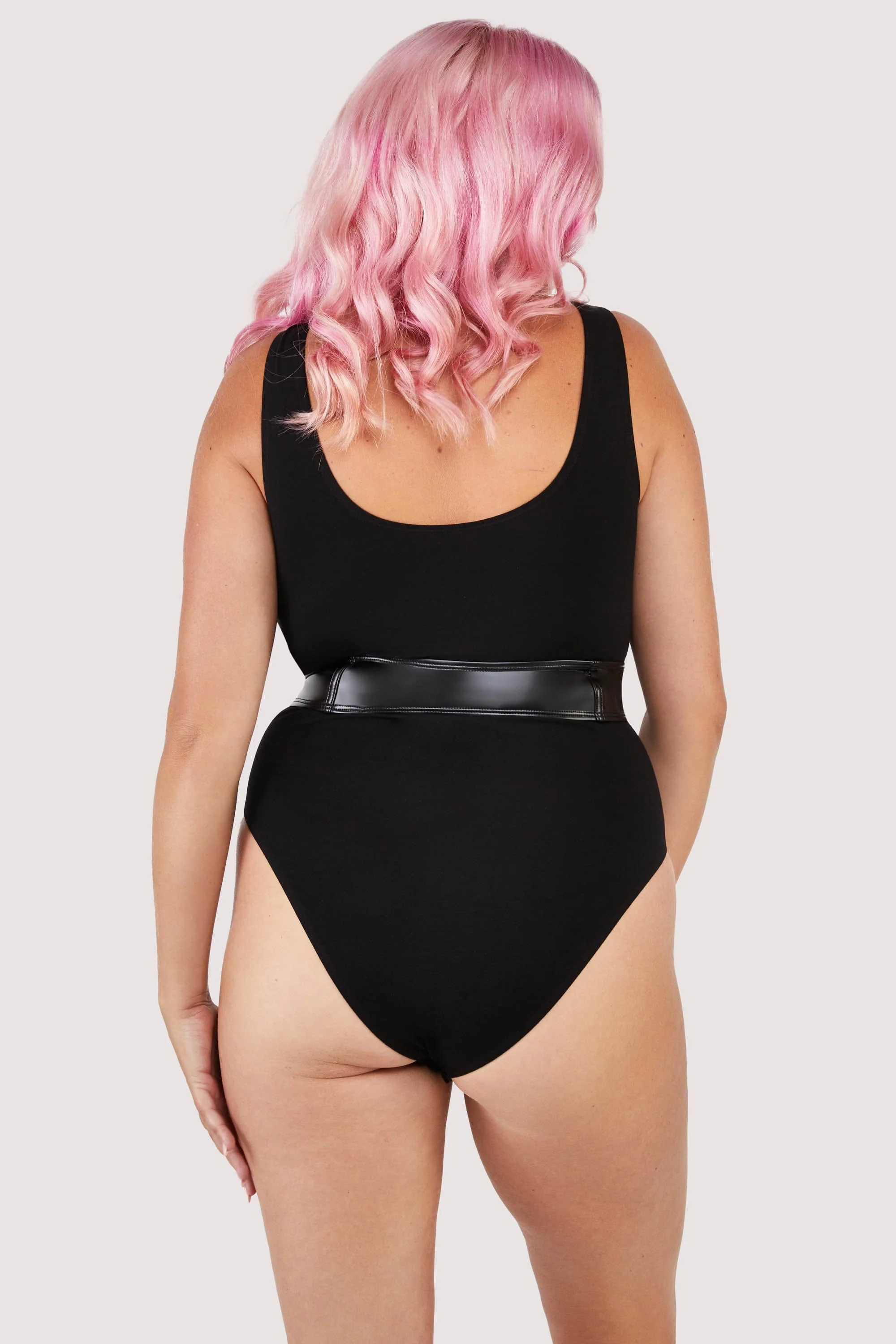 Melody jersey body with PU panel - Image 6