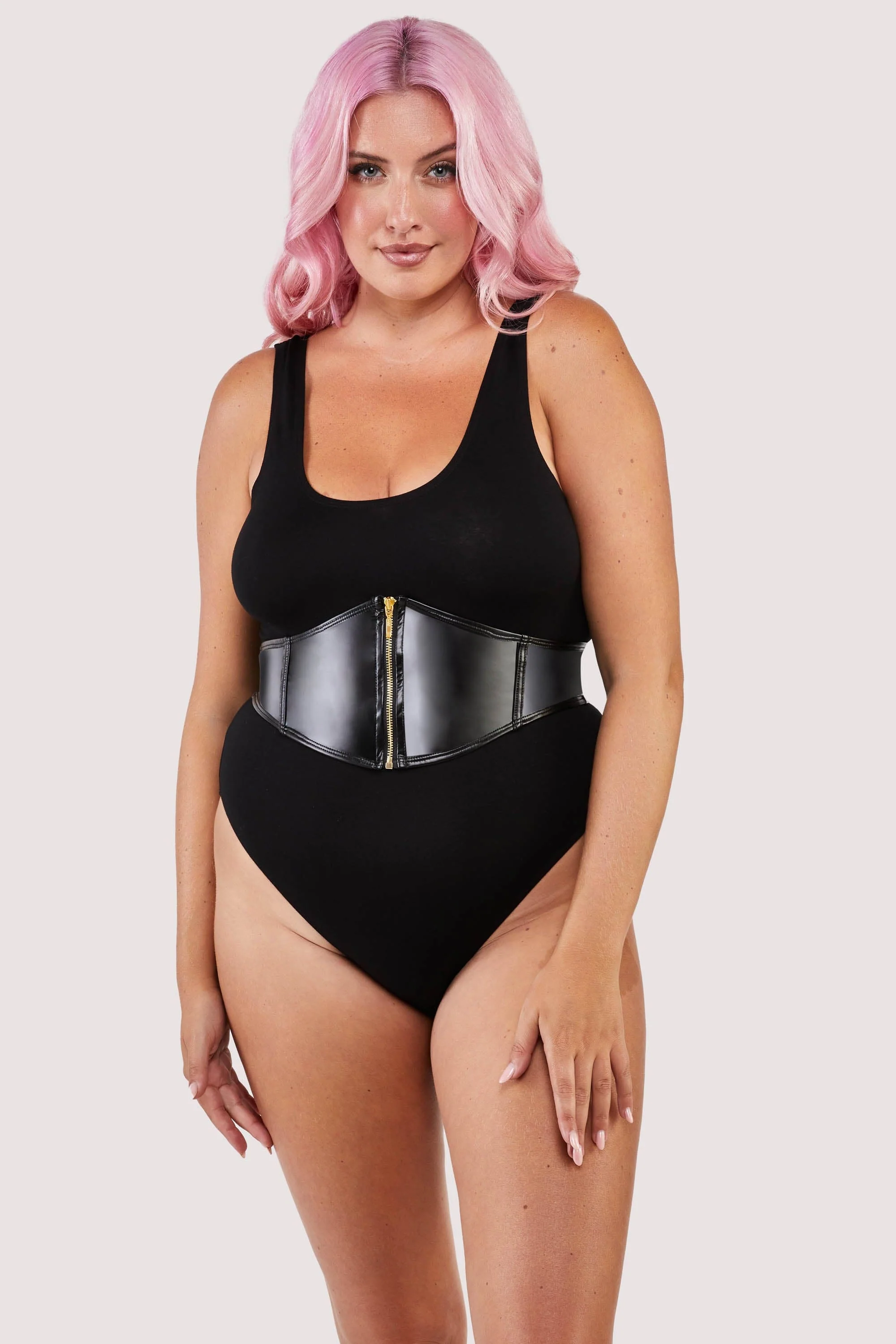 Melody jersey body with PU panel - Image 7