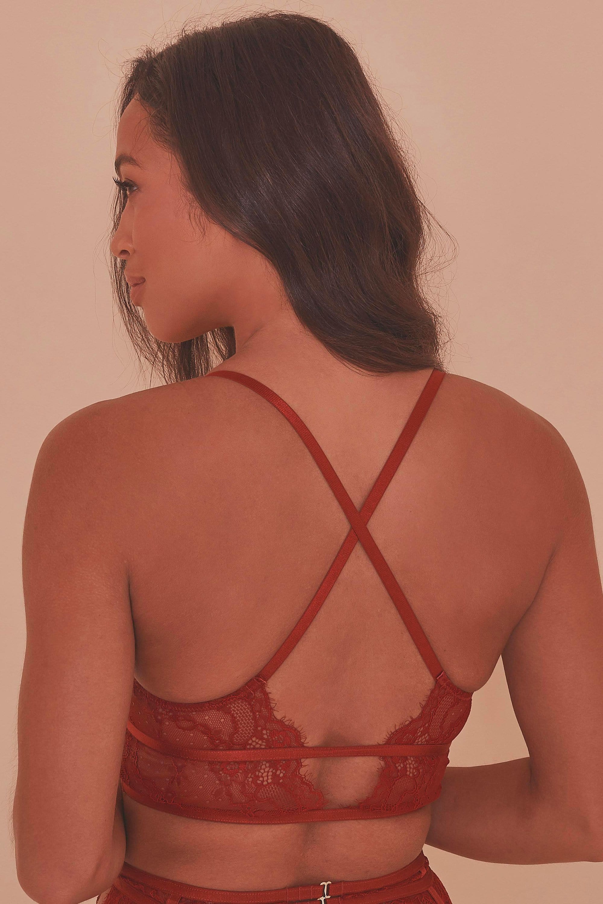 Wolf & Whistle Roslyn Double Bow Bralette - Image 3
