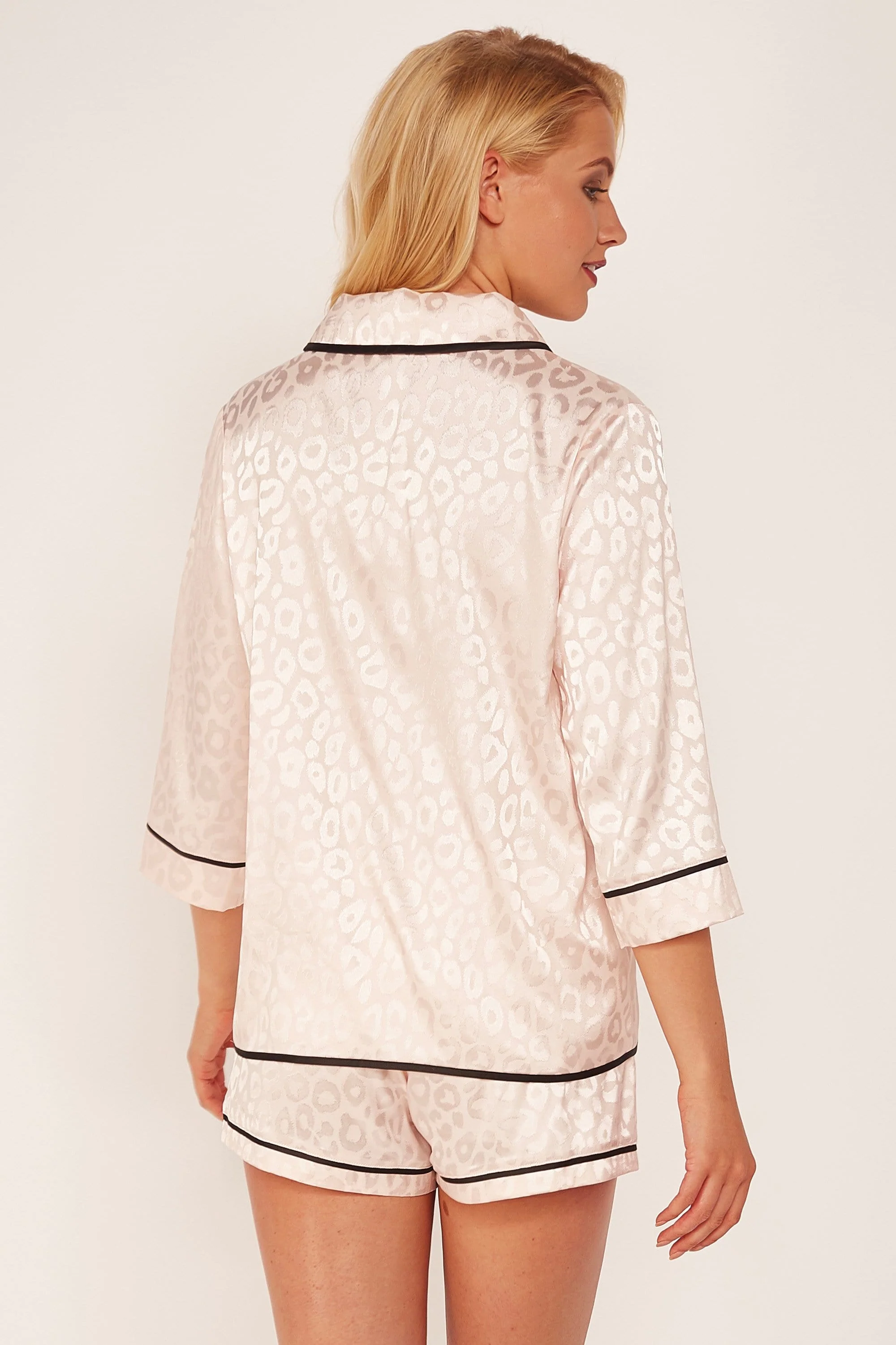 Tracey Pink Leopard PJ Set - Image 3