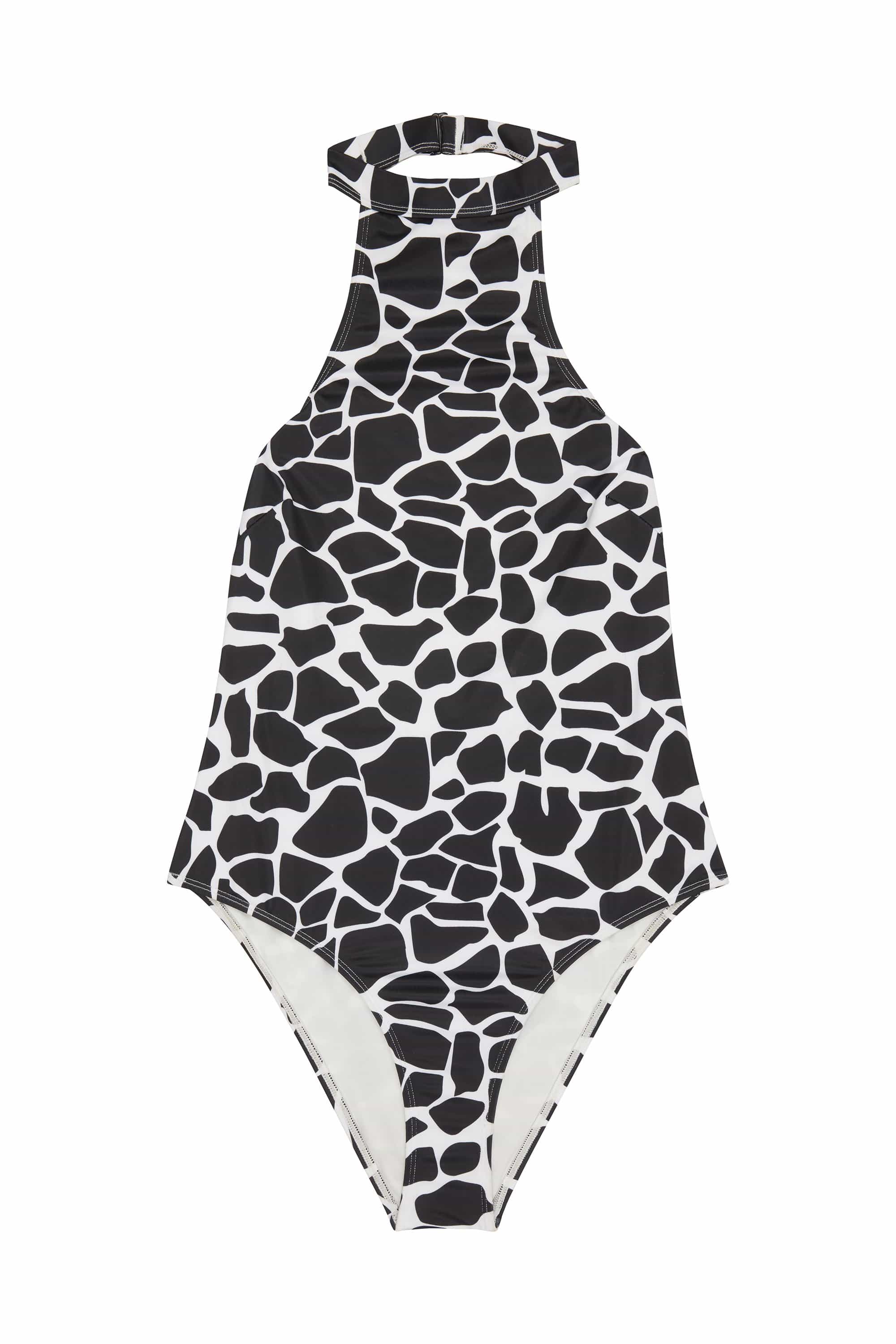 White Eco Giraffe Swimsuit - Image 3