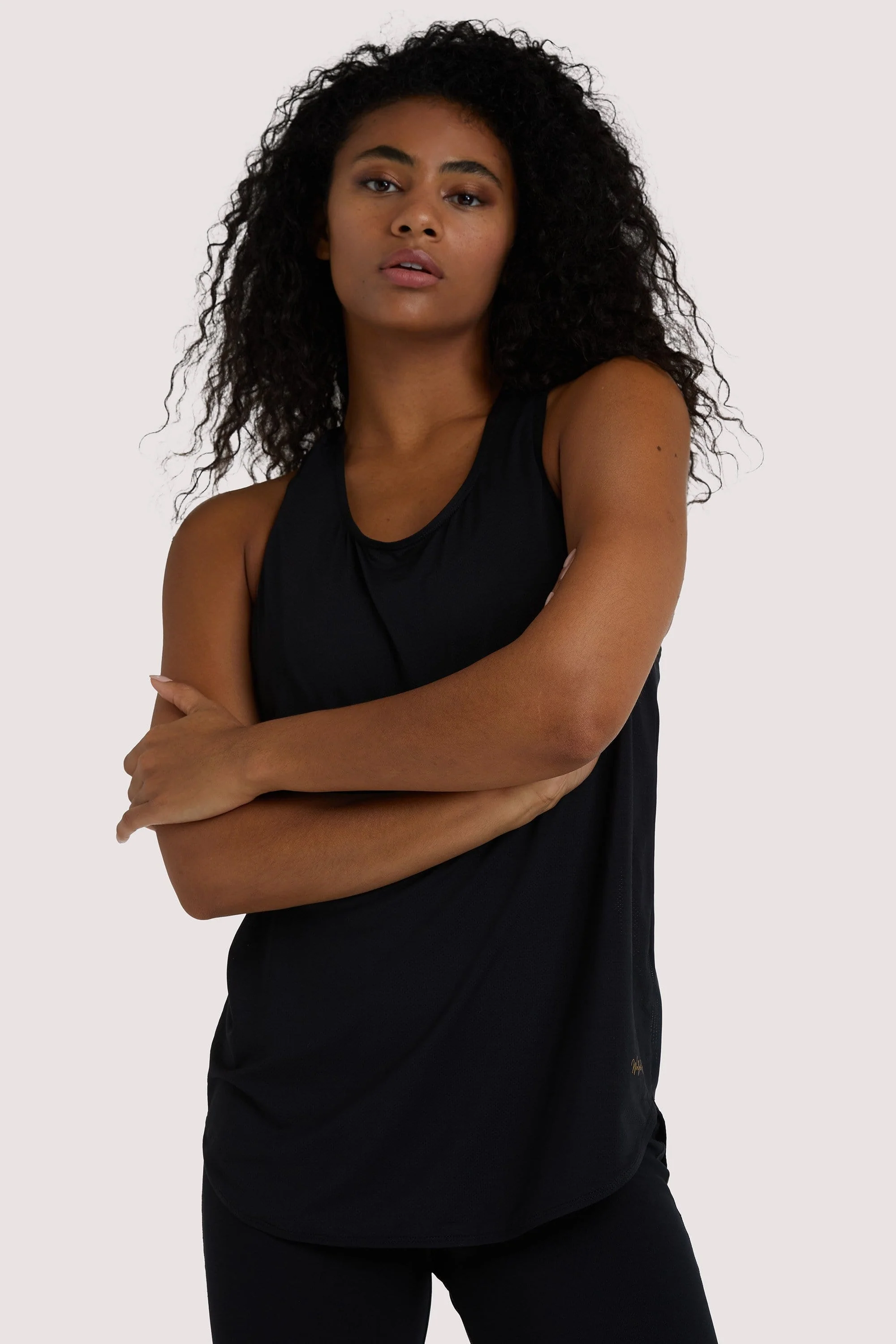 Black Jersey Vest - Image 2