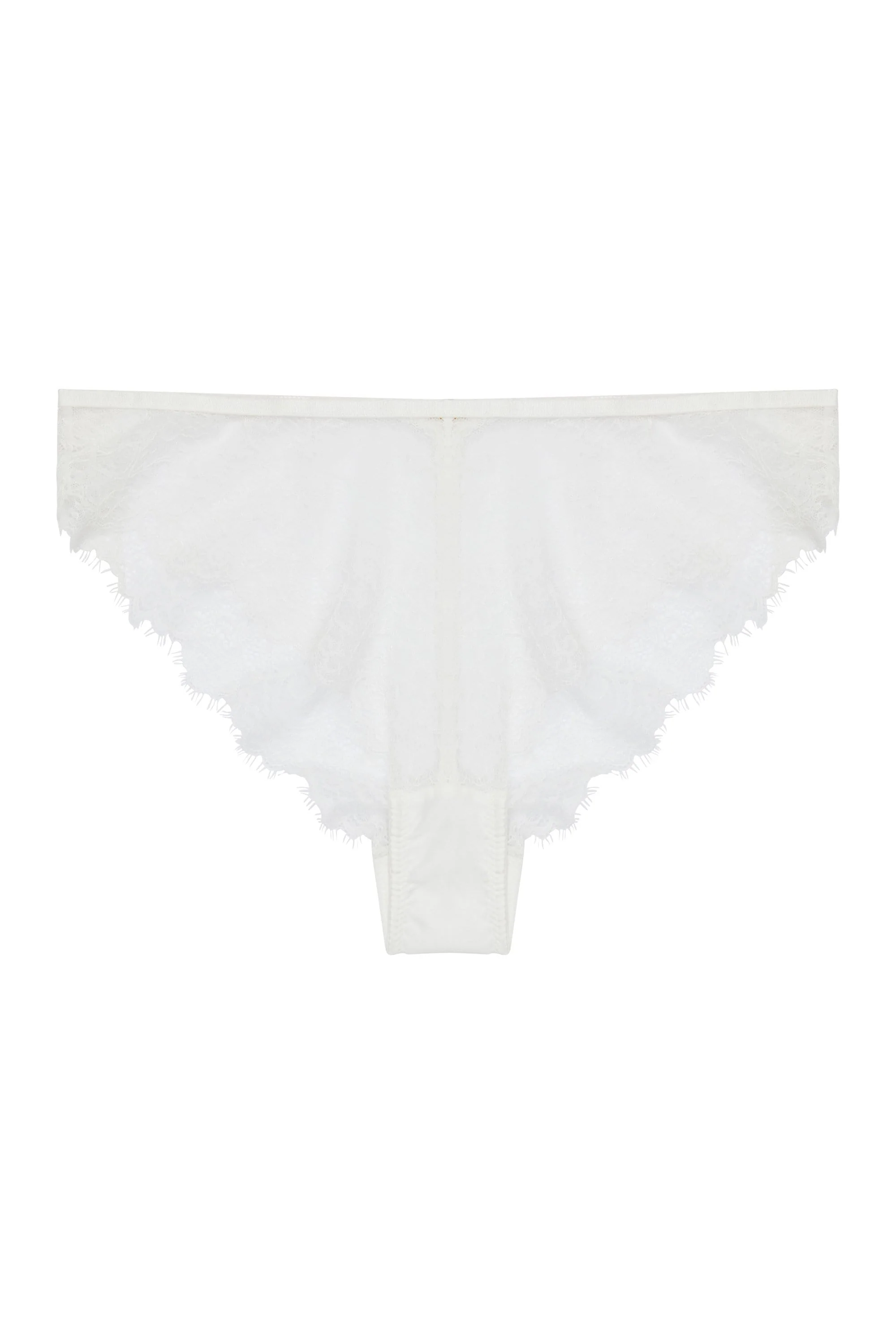 Millie Eyelash Lace Brief Ivory - Image 3