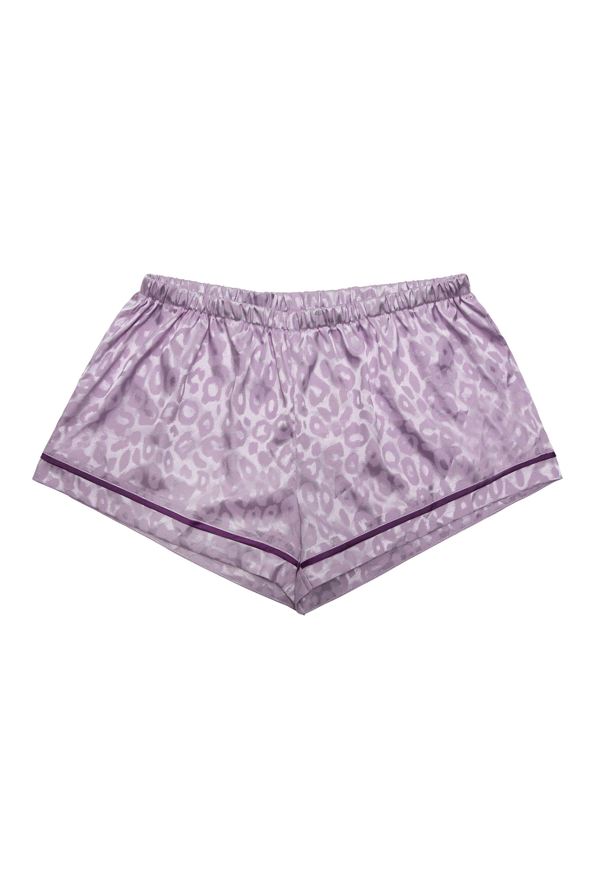 Wolf & Whistle Tracey Lilac Leopard PJ Set - Image 6