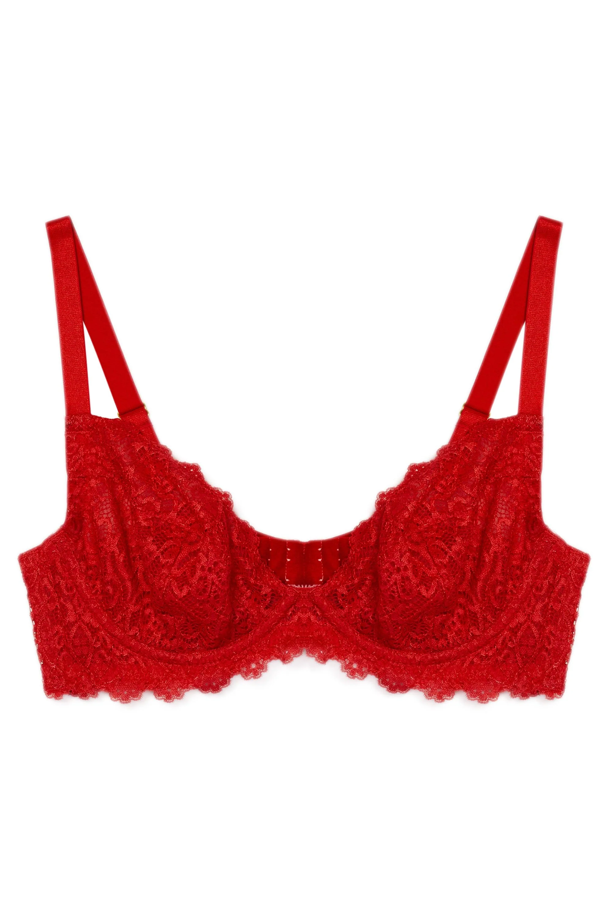 Ariana Red Everyday Lace Bra - Image 2