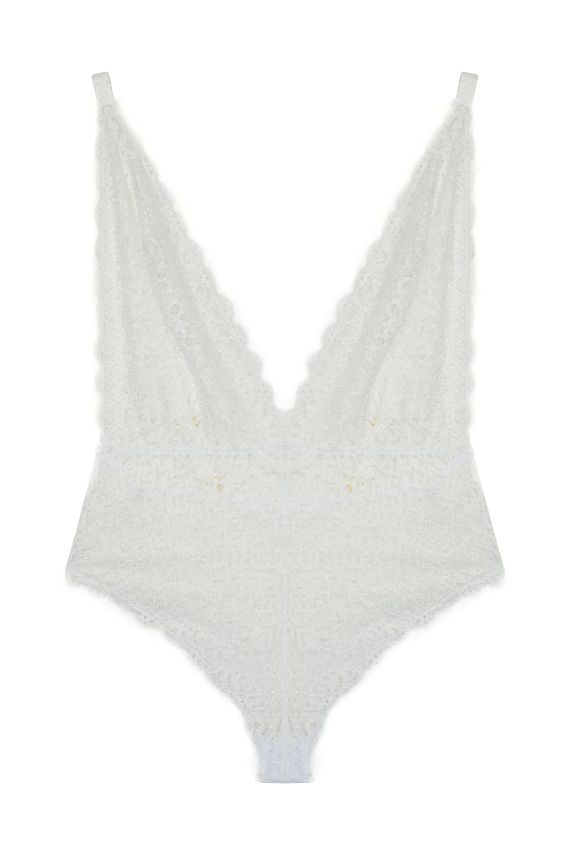 Wolf & Whistle Ariana Ivory Everyday Lace Body - Image 2