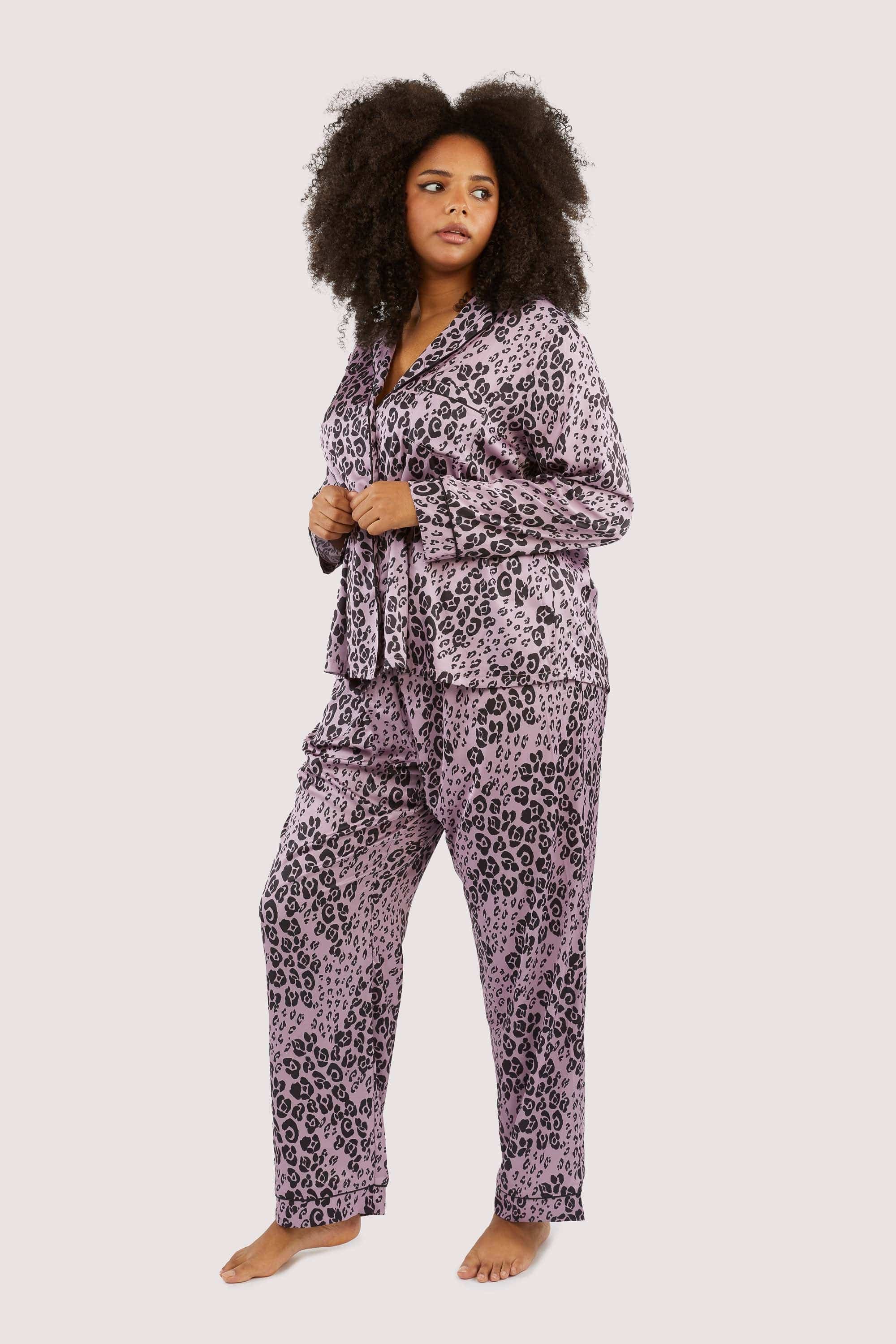 Kaylee Long Sleeve Lilac Animal PJs - Image 5
