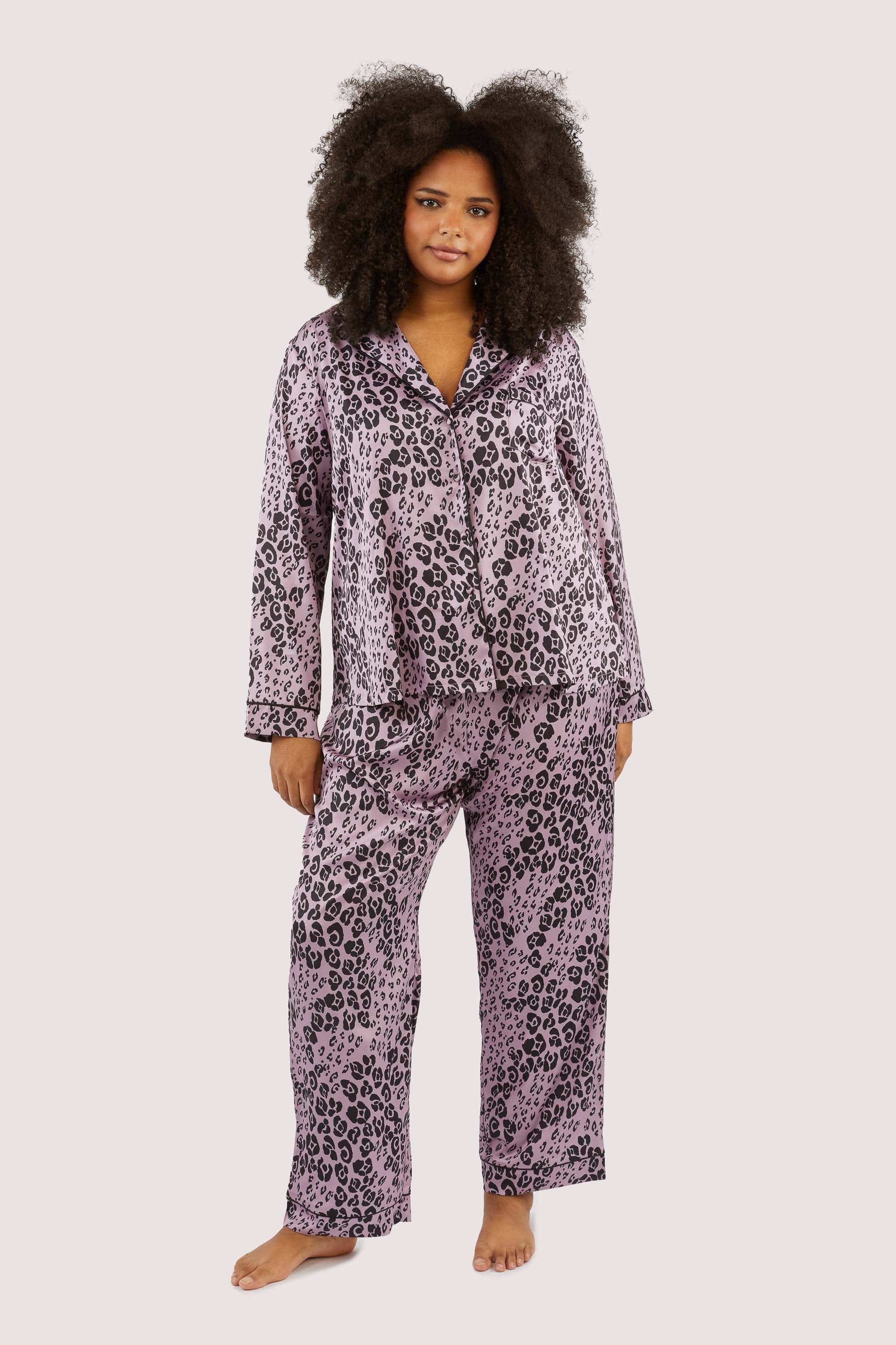 Kaylee Long Sleeve Lilac Animal PJs - Image 6