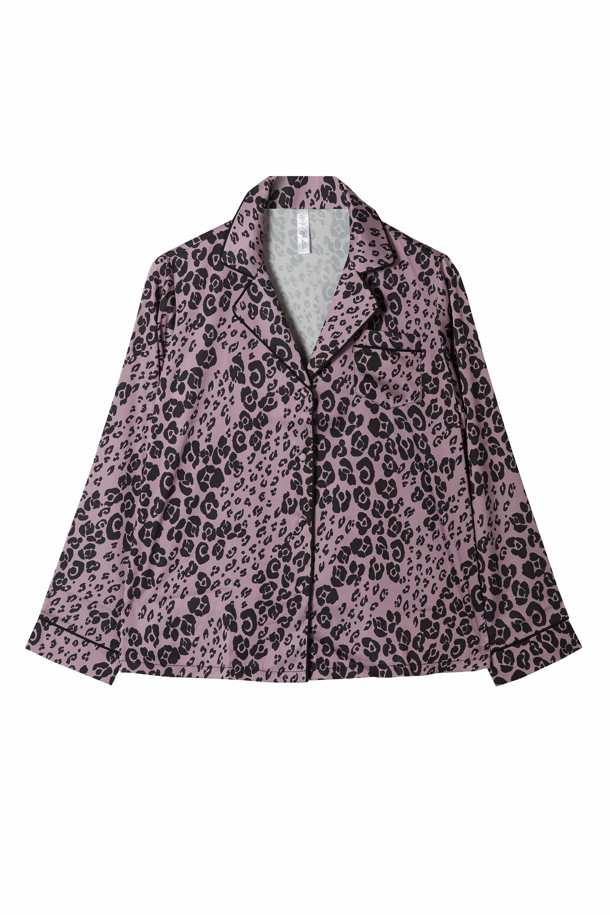 Kaylee Long Sleeve Lilac Animal PJs - Image 9