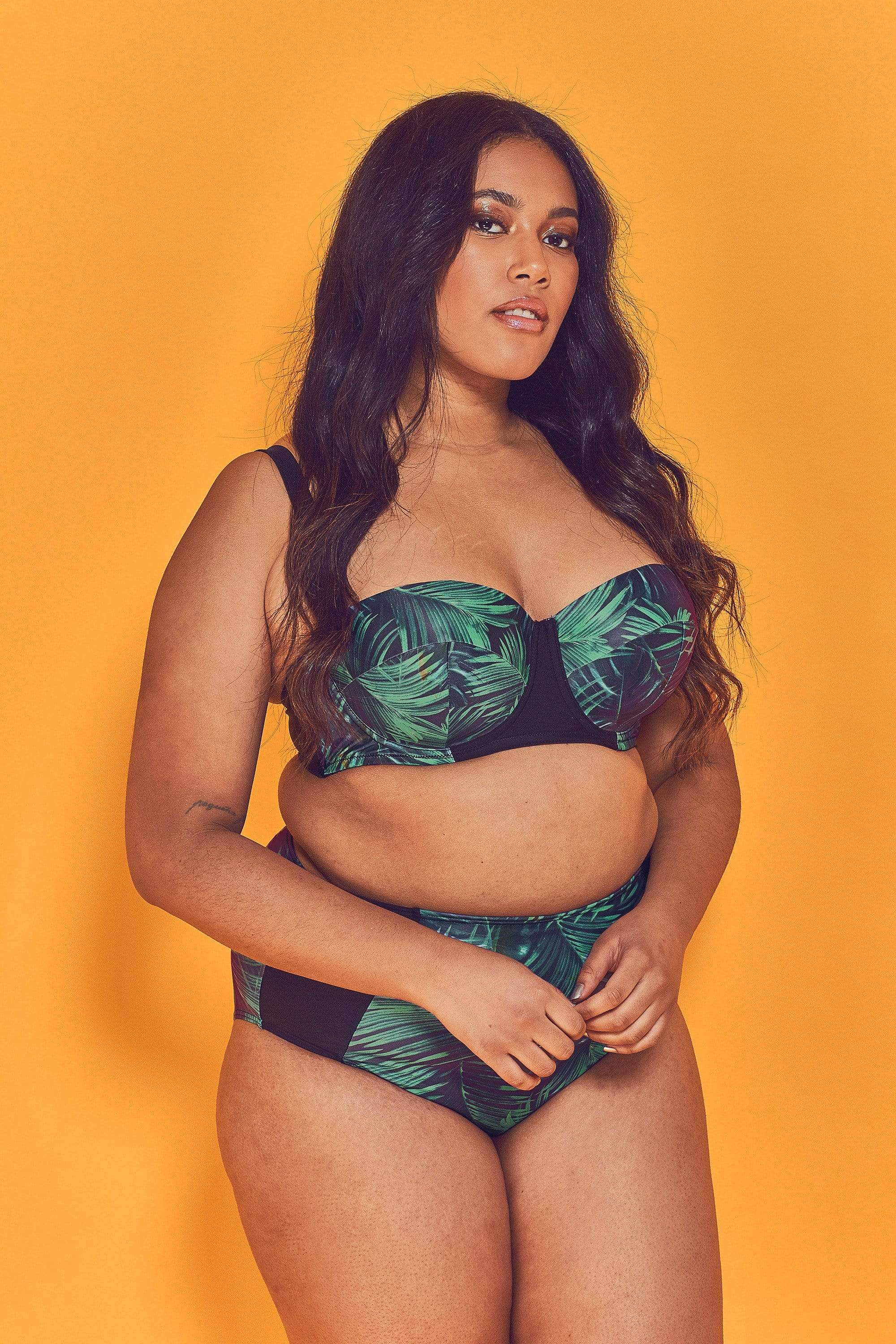 Palm Underwired Bikini Top Curve - Image 2